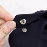 Personalised Star of Life Adjustable Buttons ESA Emotional Support Dog Cat Bandana with Embroidered Name Identification Birthday Gift for Pet Lover