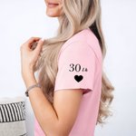 Personalisierte Geburtsjahr Rosen Federn Sukkulenten Design T-shirt Sweatshirt mit Namen Geburtstag Geschenk für Freunde und Familien