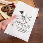 Gorro de Graduación Personalizado Smart Cookie Bolsas de Papel con Nombre Set de 20 Regalos de Fiesta de Graduación para la Clase de 2025 Graduados Seniors