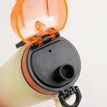 Personalisierte Cartoon Sport Figur 1000 ml Trinkflasche mit Namen Zeitmarkierung Geburtstag Team Geschenk für Basketball Fußball Liebhaber