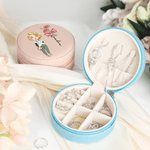 Personalisierte Bogen Stethoskop Geburt Blume Cartoon Charakter Lederschmuck Box mit Namen Wertschätzung Geburtstagsgeschenk für Krankenschwester Arzt medizinisches Personal