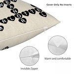 Gepersonaliseerde Grandkids Make Life More Grand Kruiswoordraadsel Zacht Kussenovertrek met Namen Moederdag Vaderdag Cadeau voor Mama Grootouders