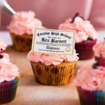 Personalised Edible Graduation Diplomas Cupcake Toppers Set of 10 Graduation Party Biscuit Cake Decoration Gift for Graduates