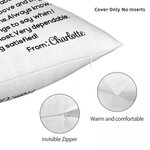 Funda de Almohada Personalizada Cinco Estrellas con Nombre Día de la Madre Decoración del Hogar Regalo de Cumpleaños para Mamá