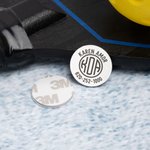 Personalisierte Pickleball Paddel Metall Namensschild Sportgeräte Zubehör Geburtstag Geschenk für Pickleball Spieler Sportliebhaber