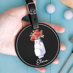 Sac de rangement pour tees de golf avec nom Anniversaire Accessoires de golf Cadeau pour joueurs de golf