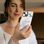 Custodia per telefono personalizzata floreale 