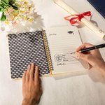 Personalised Class of 2025 Graduation Guest Book with Name and School Name Graduation Party Gift for Graduates