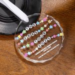 Personlig The Eras Tour 2025 Fan Ornament med låttitlar Datum Julgransdekor Konsert Keepsake Present för musikälskare