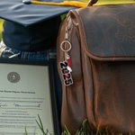 Class of Graduation Tassel Keychain