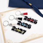 Class of Graduation Tassel Keychain