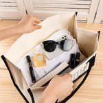 Personalisierte Gott sagt, du bist Blume Bibelvers große Leinwand Tasche mit Namen Tote Bag positive Bestätigung religiöses Geschenk für Christen