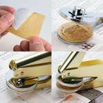 Personalised From The Library of Tree of Life Embosser Stamp Hand Held Embosser Set with Text Birthday Reading Gift for Book Lovers Bookworms