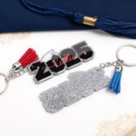 Class of Graduation Tassel Keychain