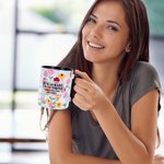 Personalisierte Floral Eras It Was Rare I Was There 11 oz 15 oz Keramikbecher mit Stadt und Datum Jahrestag Erinnerung Geschenk für Fans Musikliebhaber