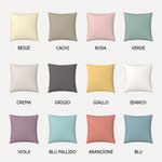 Fodera per cuscino personalizzato con foto dell'animale preferito e nome cuscino da divano da camera regalo per amanti degli animali domestici