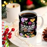Personalisierte Floral Eras It Was Rare I Was There 11 oz 15 oz Keramikbecher mit Stadt und Datum Jahrestag Erinnerung Geschenk für Fans Musikliebhaber