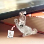 Gepersonaliseerde foto portret verjaardag hoed clown neus Type C Android Apple Anti-Dust Plug Cover telefoon accessoire verjaardagscadeau voor vriend familie