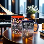Personalisierte Floral Eras It Was Rare I Was There 11 oz 15 oz Keramikbecher mit Stadt und Datum Jahrestag Erinnerung Geschenk für Fans Musikliebhaber