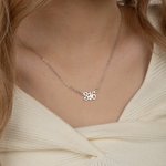 Personalized Bible Verse Chapter Necklace Simple Jewellery with Card Church Prayer Baptism Easter Birthday Gift for Christian Women