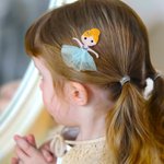 Personalisierte niedliche handgemachte Ballerina Puppe Alligator Clip Haar Zubehör Geburtstag Geschenk für Ballerina Mädchen