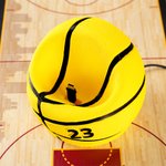 Personalized 3D Printed Basketball Shaped Phone Holder Stand with Text and Charging Groove Desk Decor Birthday Holiday Gift for Sport Lovers