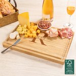 Personalisierte eingraviert Initial Name Bambus Schneidebrett mit Saft Rille Housewarming Geburtstag Geschenk für Familie Freunde