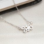 Personalized Bible Verse Chapter Necklace Simple Jewellery with Card Church Prayer Baptism Easter Birthday Gift for Christian Women