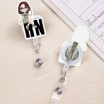 Badge personnalisé en acrylique avec nom et titre de poste Cadeau d'appréciation de la semaine de l'infirmière pour médecin, infirmière et personnel médical