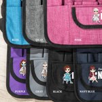 Personalised Medical Cartoon Character Multi-compartment Waist Bag with Nurse Week Name Appreciation Gift for Nurse Doctor