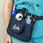 Personalised Medical Cartoon Character Multi-compartment Waist Bag with Nurse Week Name Appreciation Gift for Nurse Doctor