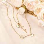 Personligt Halsband med Namnskylt för Examensmössa Smycken Födelsedagspresent för Studenter