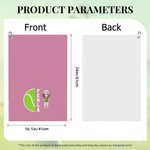 Personalized Cartoon Character Super Absorbent Waffle Sports Towel with Name and Hanging Clip Birthday Team Gift for Ball Sports Lover Player