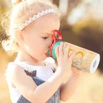 Personalized Peter Rabbit Floral Name 12 oz Insulated Water Bottle with Silicone Straw and Spill-Proof Lid Easter Birthday Gift for Boys Girls