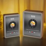 Cadre photo LED personnalisé avec nom, date et texte Décoration de bureau Anniversaire Cadeau d'anniversaire pour couple Famille