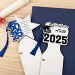 Personalized Graduation Cap Star Cake Money Holder with Name and Text 50holes Graduation Gift for Class of 2025 Graduates