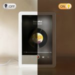 Cadre photo LED personnalisé avec nom, date et texte Décoration de bureau Anniversaire Cadeau d'anniversaire pour couple Famille