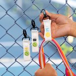 Gepersonaliseerde Tennis Baseball Pickleball Hof omheining tas haak met borduurwerk initiële naam sport accessoire Game Day Gift voor sportliefhebber