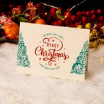 Christmas Tree Happy New Year Christmas Day Card
