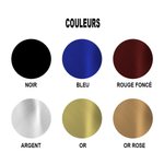 Panneau en Métal Personnalisé avec Nom de Famille et Année Décoration Murale Cadeau Mariage Anniversaire Emménagement pour Famille Couple