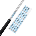 Personalisierte Mehrfarbige Wasserdichte Vinyl-Aufkleber 16er Set mit Namen Nummern Golf Tennis Badminton Club Etiketten Geschenk für Golfliebhaber