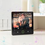 Personalised 1-9 Photos DIY Music Box Refrigerator Magnet with Built-In Music Player Home Decor Birthday Anniversary Gift for Family Friends Couple