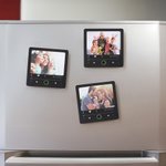 Personalised 1-9 Photos DIY Music Box Refrigerator Magnet with Built-In Music Player Home Decor Birthday Anniversary Gift for Family Friends Couple
