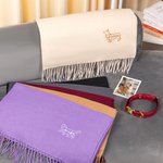 Personalised Pet Dog Cat Silhouette Super Soft Warm Scarf Shawl with Embroidered Name Fashion Accessory Birthday Christmas Gift for Couple Pet Lover