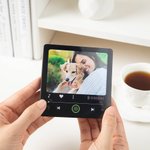 Personalised 1-9 Photos DIY Music Box Refrigerator Magnet with Built-In Music Player Home Decor Birthday Anniversary Gift for Family Friends Couple