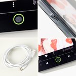 Personalised 1-9 Photos DIY Music Box Refrigerator Magnet with Built-In Music Player Home Decor Birthday Anniversary Gift for Family Friends Couple