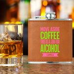 Henkilökohtainen hauska Girls Night Out 6 oz Hip Flask nimi ja lause Bachelorette Party syntymäpäivälahja naisille