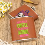 Henkilökohtainen hauska Girls Night Out 6 oz Hip Flask nimi ja lause Bachelorette Party syntymäpäivälahja naisille