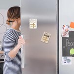 Henkilökohtainen Me teemme perheen ristisanatehtävä Scrabble Puzzle Jääkaappi Magneetti nimet Syntymäpäivä Housewarming lahja perheelle