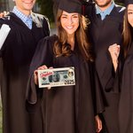 Personalized Classic Winnie the Pooh with Graduation Hat Wooden Money Holder with Name Graduation Gift for Class of 2025 Graduates